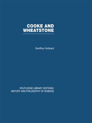 cover image of Cooke and Wheatstone